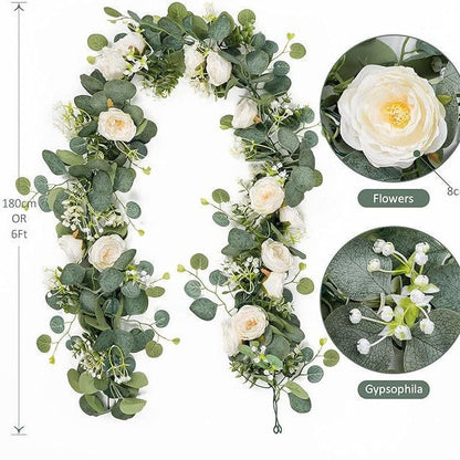 🔥Last Day 60% OFF🔥Artificial Rose Garland Flower Vine