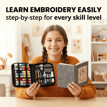DIY Embroidery Stitch Book
