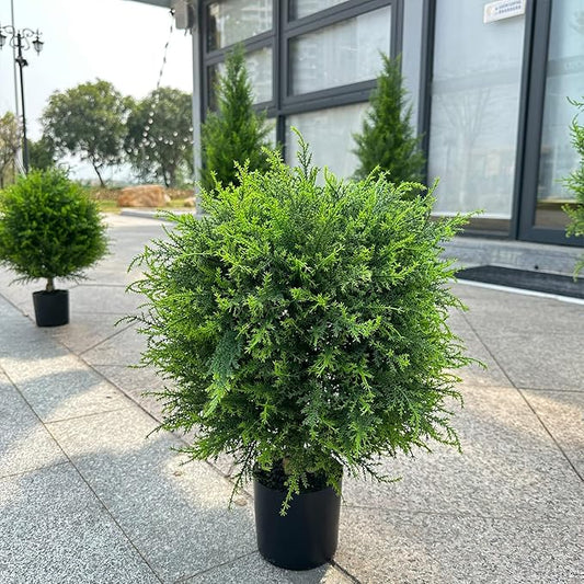 💥Last Day 58% OFF🔥UV Resistant Artificial Cedar Topiary Tree🌲