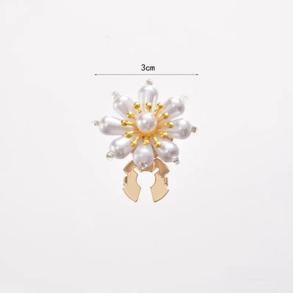 🌸 Luxury Flower Button Covers for Women