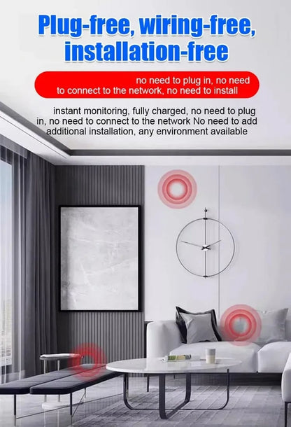 W03 Smart WiFi Security Camera – 1080P HD, Night Vision, Low Power