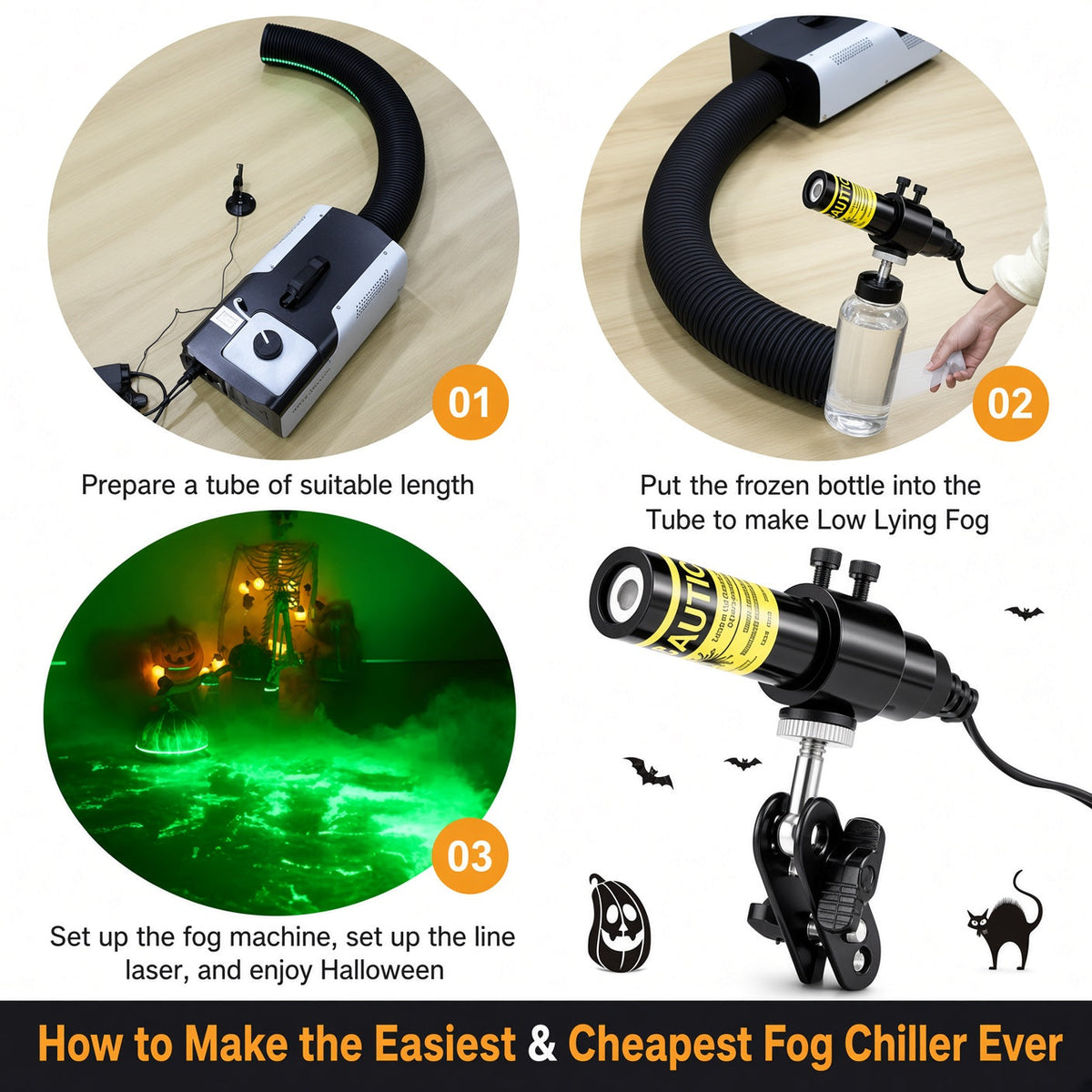 Kartizee™ Halloween Laser Swamp Light