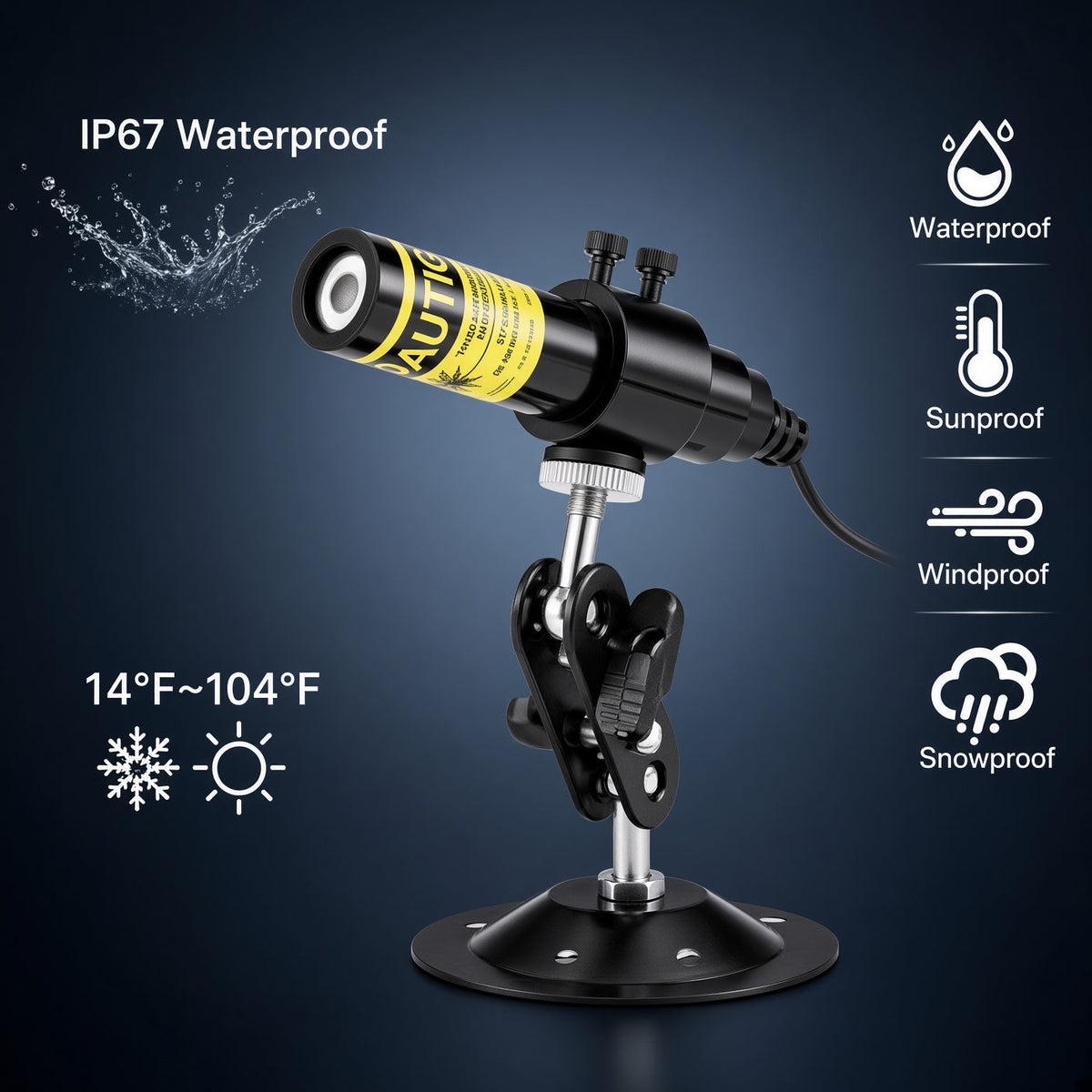 Kartizee™ Halloween Laser Swamp Light