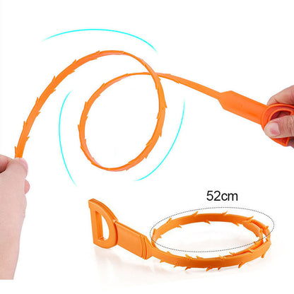 🛠️🛠️50% OFF NOW! 20.5‑inch Drain Snake – Flexible Durable Hair Clog Remover Tool, Quick Sink Tub Pipe Dredger, Reusable Drain Cleaner Stick for Bathroom Kitchen Sewer Blockages🛠️🛠️