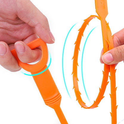 🛠️🛠️50% OFF NOW! 20.5‑inch Drain Snake – Flexible Durable Hair Clog Remover Tool, Quick Sink Tub Pipe Dredger, Reusable Drain Cleaner Stick for Bathroom Kitchen Sewer Blockages🛠️🛠️