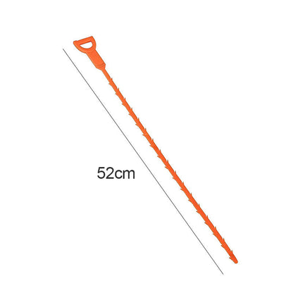 🛠️🛠️50% OFF NOW! 20.5‑inch Drain Snake – Flexible Durable Hair Clog Remover Tool, Quick Sink Tub Pipe Dredger, Reusable Drain Cleaner Stick for Bathroom Kitchen Sewer Blockages🛠️🛠️