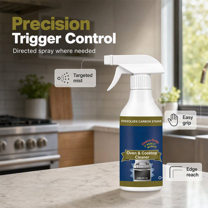 💥 LAST DAY50% OFF - 🌻Heavy Duty Oven & Cooktop Cleaner Spray