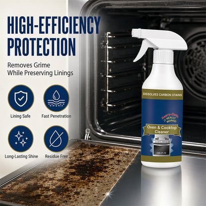 💥 LAST DAY50% OFF - 🌻Heavy Duty Oven & Cooktop Cleaner Spray