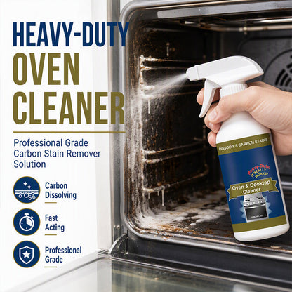 💥 LAST DAY50% OFF - 🌻Heavy Duty Oven & Cooktop Cleaner Spray