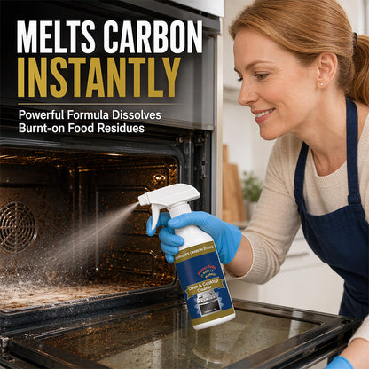 💥 LAST DAY50% OFF - 🌻Heavy Duty Oven & Cooktop Cleaner Spray