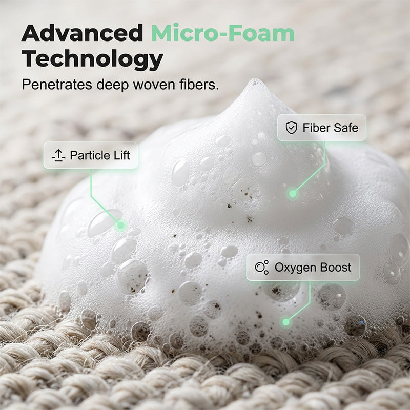 ⏳Time-Limited Special⏰Waterless Carpet Cleaning Foam – Instant stain lift, no wet mess. Advanced micro‑foam penetrates deep – just foam & wipe! 🏠💨