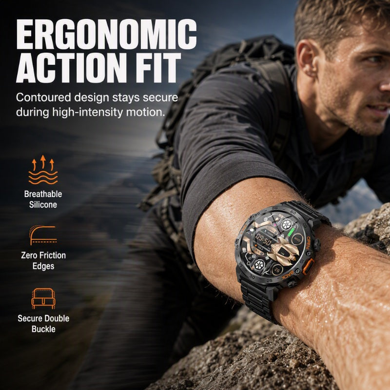🔥 2026 New Outdoor Smartwatch — Built for Adventure! 🏔️🔦 FREE SHIPPING🚚