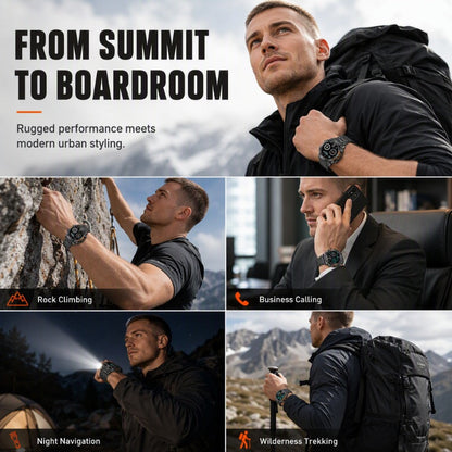 🔥 2026 New Outdoor Smartwatch — Built for Adventure! 🏔️🔦 FREE SHIPPING🚚
