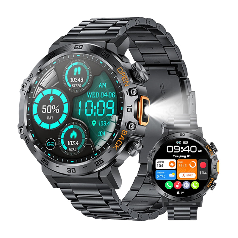 🔥 2026 New Outdoor Smartwatch — Built for Adventure! 🏔️🔦 FREE SHIPPING🚚