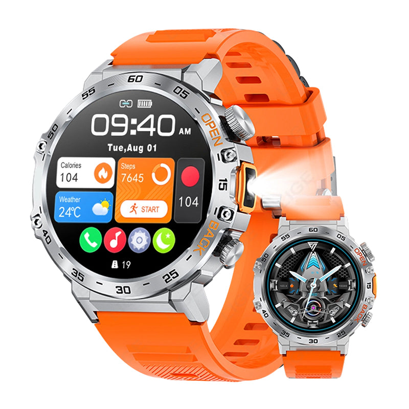 🔥 2026 New Outdoor Smartwatch — Built for Adventure! 🏔️🔦 FREE SHIPPING🚚