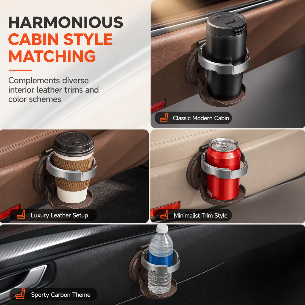 🎁 BUY 1 GET 1 FREE🎁 — Foldable Car Cup Holder | Space-Saving & Easy to Carry