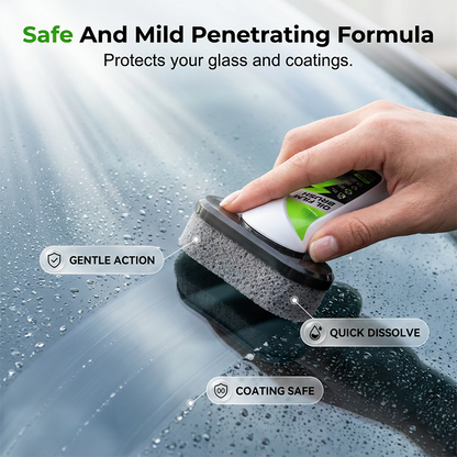 🚗 Car Glass Oil Film Cleaner Brush