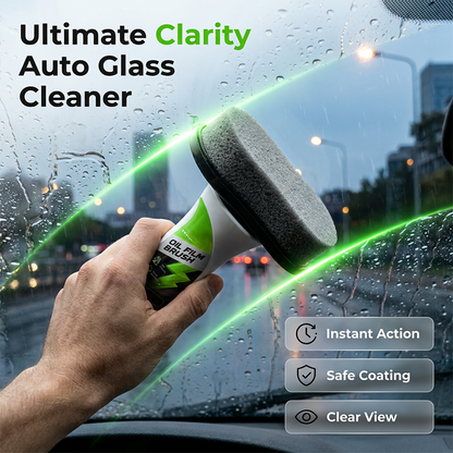 🚗 Car Glass Oil Film Cleaner Brush