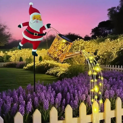 🎅 Santa’s Magical Light-Pour Garden Stake ✨